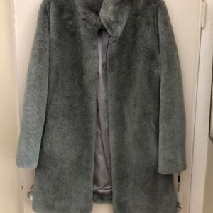Calvin Klein Faux Fur coat